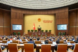 Khai mạc Kỳ họp thứ 9, Quốc hội Khóa XV. Ảnh minh họa: quochoi.vn.