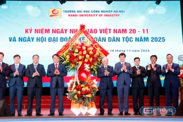 Phó Chủ tịch Thường trực Quốc hội đề nghị HaUI thực hiện tốt “nhà trường gắn liền với xã hội”
