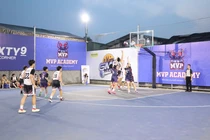 Màn rượt đuổi tỷ số gay cấn giữa THCS Trương Công Giai và THCS Đoàn Thị Điểm