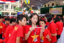 Học sinh Trường Trung học cơ sở Đức Xuân (thành phố Bắc Kạn, tỉnh Bắc Kạn). (Ảnh: website nhà trường)