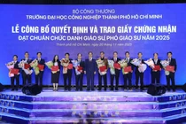 Năm 2025, Trường Đại học Công nghiệp TP.HCM có thêm 1 giáo sư và 11 phó giáo sư