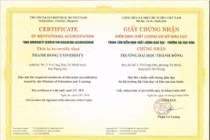 Trường Đại học Thành Đông đạt kiểm định chất lượng cơ sở giáo dục chu kỳ 2 giai đoạn 2026-2031