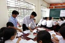 Học sinh Trường Trung học phổ thông Cây Dương (xã Hiệp Hưng, thành phố Cần Thơ). Ảnh: Nhân vật từng cung cấp