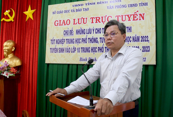 Ông Nguyễn Đình Hùng, Phó Giám đốc Sở Giáo dục và Đào tạo tỉnh Bình Định. Ảnh: website Sở Giáo dục và Đào tạo tỉnh Bình Định image-11.png