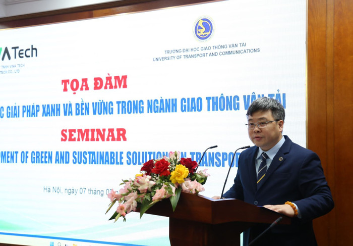 Tiến sĩ Trịnh Quang Khải - Trưởng phòng Phòng Hợp tác quốc tế và Nghiên cứu phát triển, Trường Đại học Giao thông vận tải. Ảnh: website nhà trường img-9071.jpg