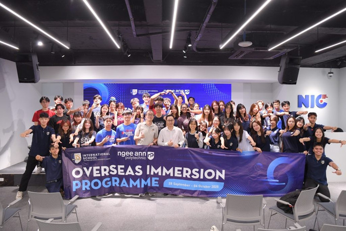 Overseas Immersion Programme là chương trình giao lưu thứ 2 trong năm 2025 do Trường Quốc tế và Trường Ngee Ann Polytechnic phối hợp tổ chức.