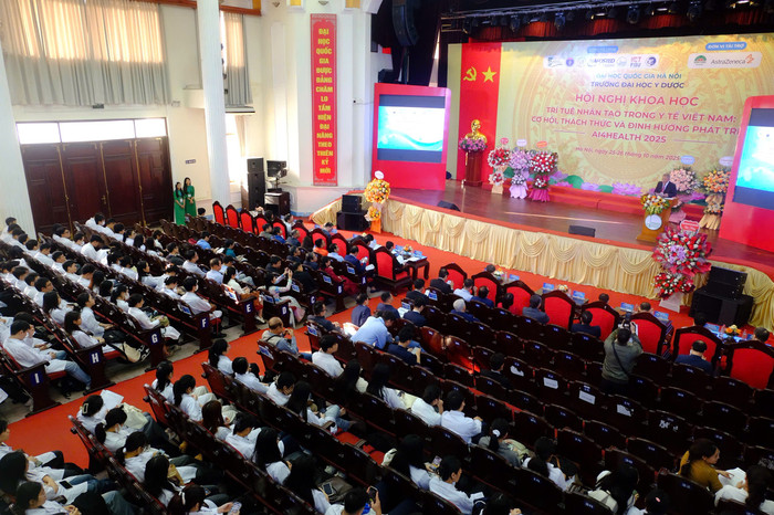 Toàn cảnh Hội nghị khoa học “Trí tuệ nhân tạo trong Y tế Việt Nam: Cơ hội, Thách thức và Định hướng phát triển” (AI4Health 2025). Toàn cảnh Hội nghị khoa học “Trí tuệ nhân tạo trong Y tế Việt Nam: Cơ hội, Thách thức và Định hướng phát triển” (AI4Health 2025).