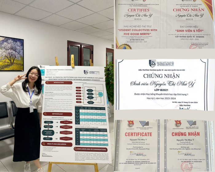 Như Ý sở hữu nhiều thành tích nổi bật về cả học tập và hoạt động ngoại khóa. Ảnh: NVCC. hong-va-xam-loi-the-su-doi-moi-anh-ghep-7001.png