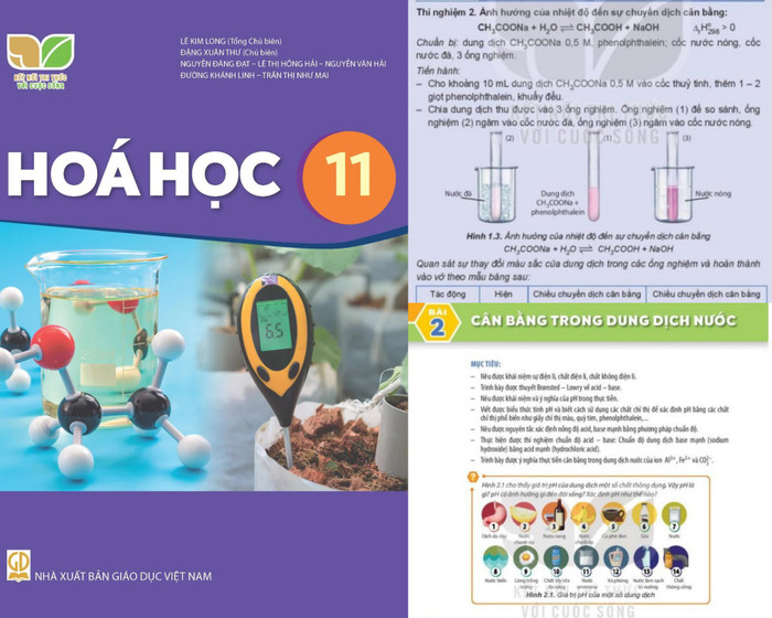 Sách giáo khoa Hóa học mới khuyến khích học sinh vận dụng kiến thức Hóa học để giải thích các hiện tượng trong đời sống thay vì tính toán phi thực tế. Ảnh: website Trường Trung học phổ thông A Túc trong-6-o-trang-truyen-tranh.png