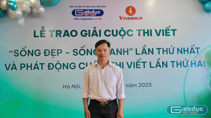 Anh Thiếm Văn Chí, bố của tác giả Thiếm Thị Hồng Châu. Ảnh: Phương Thảo gdvn-z6910177411845-edb9ad913aae71415c643659cf64b743.jpg