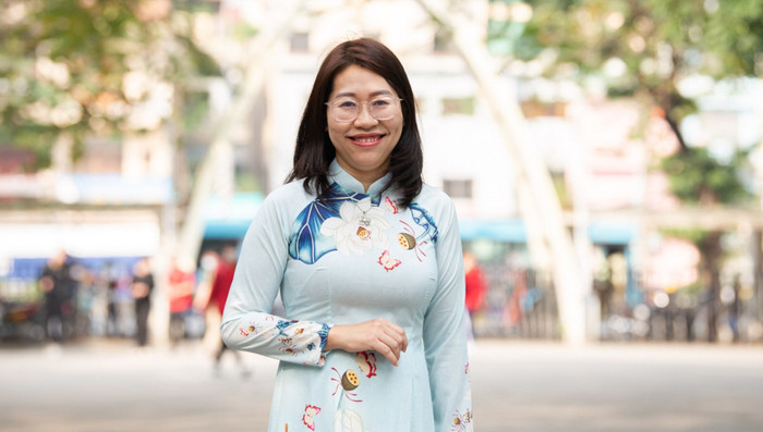 Phó Giáo sư, Tiến sĩ Lê Minh Thùy - Trưởng nhóm Nghiên cứu Tần số vô tuyến, Phòng thí nghiệm Cảm biến, Trường Điện – Điện tử (Đại học Bách khoa Hà Nội). Ảnh: hust.edu.vn. 20230213-tsp-4477-4357.jpg
