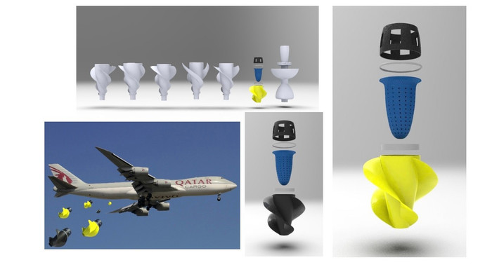 Cấu trúc thiết bị lọc không khí Helio. Ảnh: Nhóm sinh viên cung cấp. img-2337.png