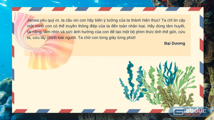 Nội dung bức thư "Lời thỉnh cầu của đại dương". Thiết kế: Phương Thảo. gdvn-9.png