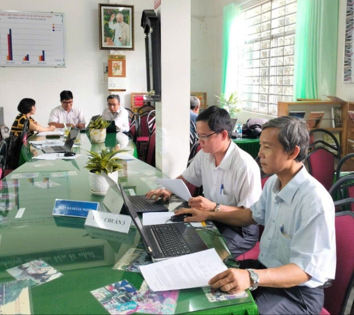 Sở Giáo dục và Đào tạo tỉnh An Giang (cũ) khảo sát chính thức kiểm định chất lượng giáo dục cơ sở giáo dục trung học phổ thông trên địa bàn. Ảnh: Cổng thông tin điện tử Sở so-giao-duc-va-dao-tao-tinh-an-giang-khao-sat-chinh-thuc-kiem-dinh-chat-luong-giao-duc-truong-thpt-vo-thanh-trinh-huyen-cho-moi-1135.jpg