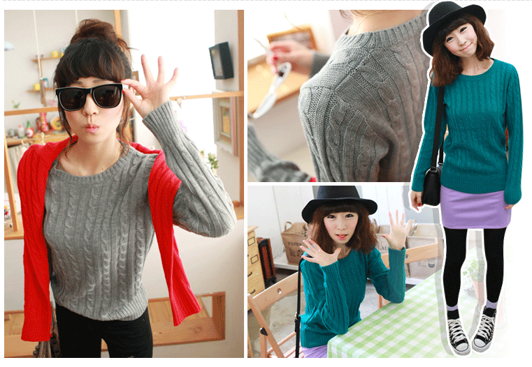Những mẫu áo len đơn giản có họa tiết vặn thừng không bao giờ lỗi mốt, kết hợp chân váy ngắn, giày thể thao và đội mũ phớt, trông bạn thật trẻ trung và đáng yêu! Những mẫu áo len đơn giản có họa tiết vặn thừng không bao giờ lỗi mốt, kết hợp chân váy ngắn, giày thể thao và đội mũ phớt, trông bạn thật trẻ trung và đáng yêu!