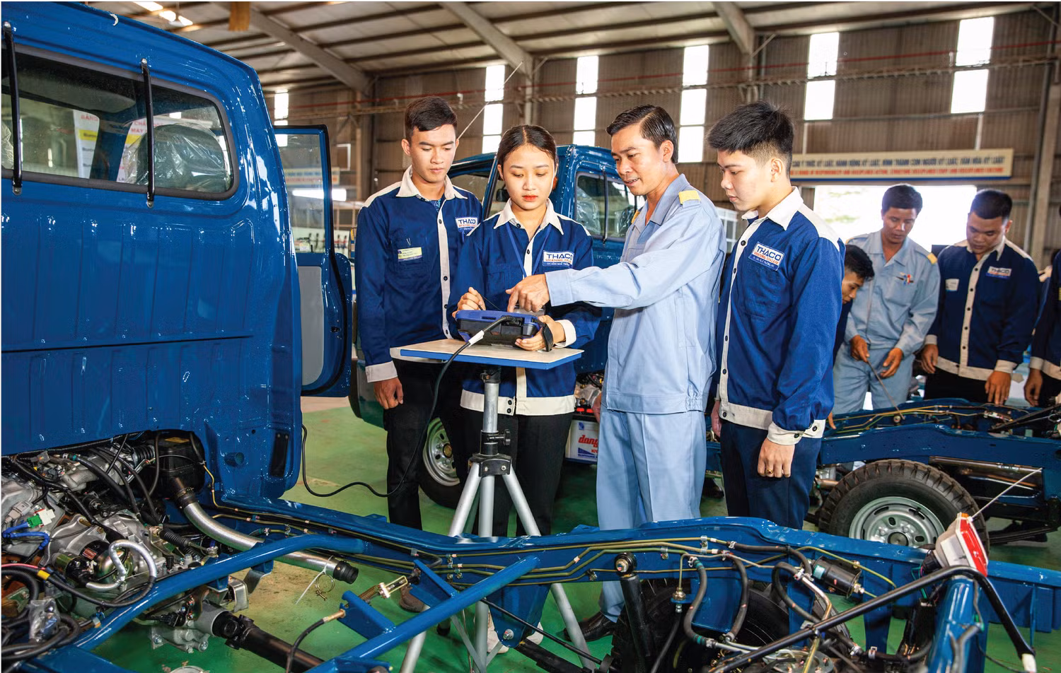 Ảnh minh họa: Sinh viên Trường Cao đẳng THACO (website nhà trường)