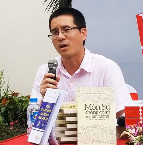 Thạc sĩ Nguyễn Quốc Vương (Ảnh: Thùy Linh)