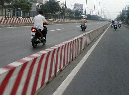 Công an đi được thì mình cũng đi được.