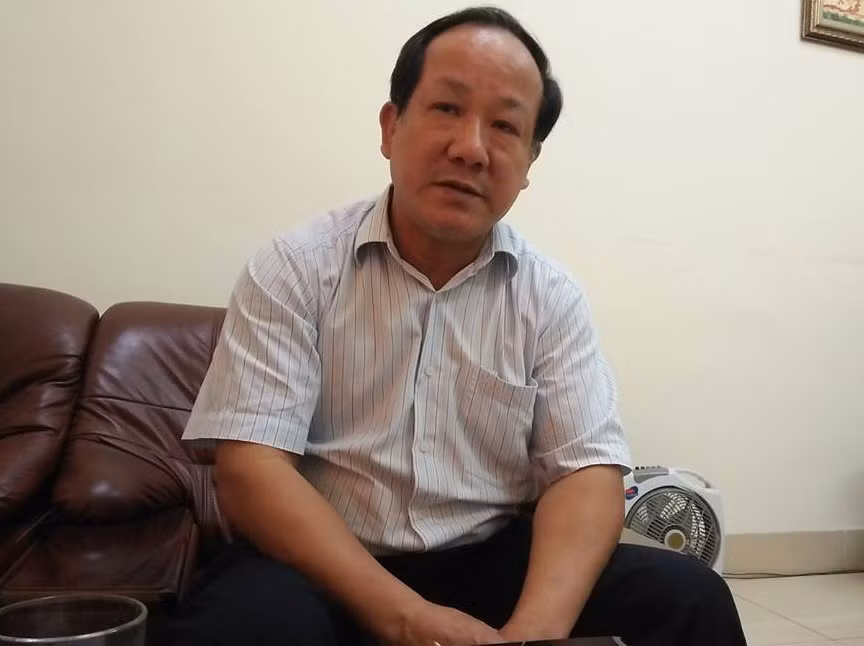 ông Đoàn Duy Hoạch, Phó tổng giám đốc Tổng công ty Đường sắt Việt Nam. Ảnh: QUỐC TOẢN.