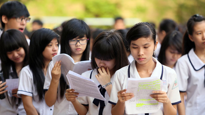 Kỳ thi Tốt nghiệp THPT quốc gia 2015 có nhiều đổi mới (Ảnh: Người Lao Động) Kỳ thi Tốt nghiệp THPT quốc gia 2015 có nhiều đổi mới (Ảnh: Người Lao Động)