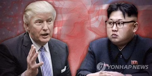 Tổng thống Mỹ Donald Trump và Chủ tịch Cộng hòa Dân chủ nhân dân Triều Tiên Kim Jong-un, ảnh: Yonhap.