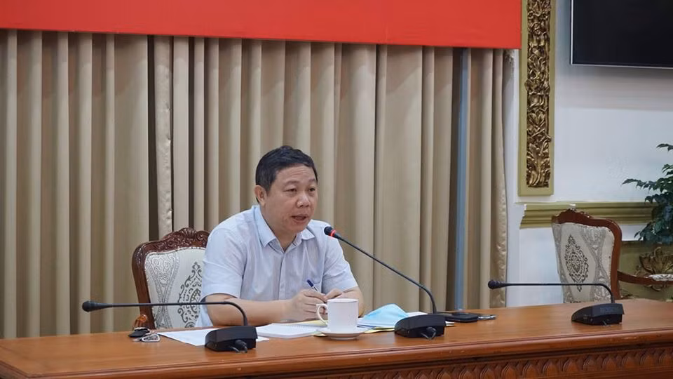 Phó Chủ tịch Ủy ban nhân dân Thành phố Hồ Chí Minh - ông Dương Anh Đức (ảnh: P.L)