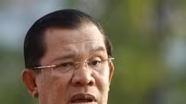 Thủ tướng Campuchia Hun Sen, ảnh: Yahoo.