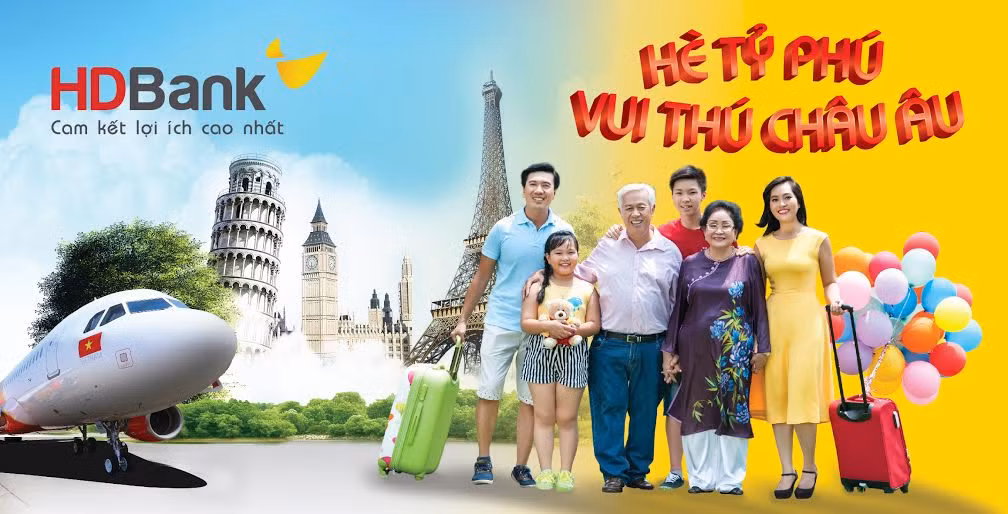 Khách hàng HDBank hào hứng tham gia “Hè tỷ phú, vui thú châu Âu” ảnh 2 Khách hàng HDBank hào hứng tham gia “Hè tỷ phú, vui thú châu Âu” ảnh 2