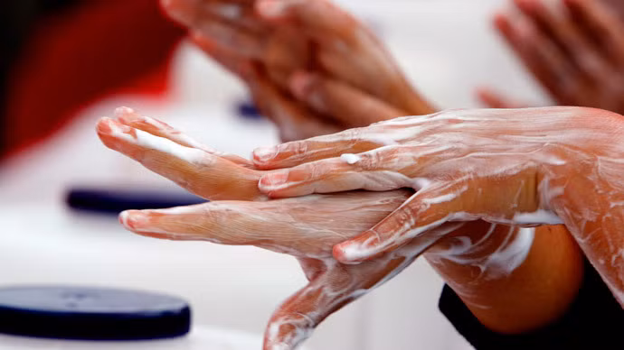 Rửa tay bằng xà phòng diệt khuẩn chứa triclosan gây nguy hại đến chức năng gan (Ảnh: Internet) Rửa tay bằng xà phòng diệt khuẩn chứa triclosan gây nguy hại đến chức năng gan (Ảnh: Internet)