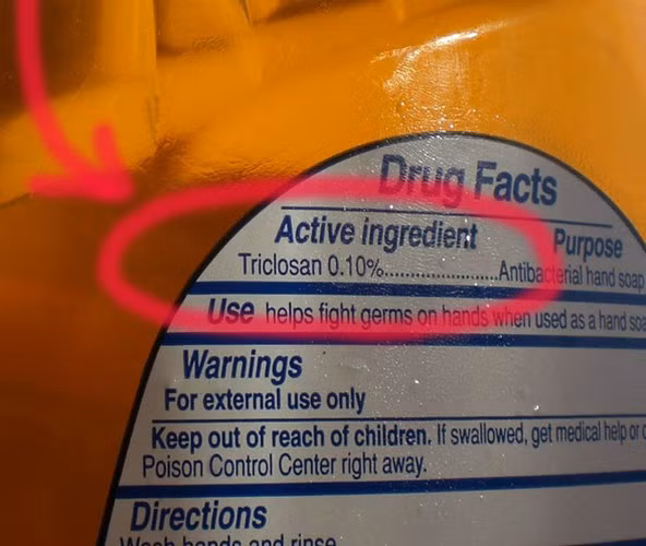 Triclosan được tìm thấy trong nhiều sản phẩm gia dụng hàng ngày (Ảnh: Internet) Triclosan được tìm thấy trong nhiều sản phẩm gia dụng hàng ngày (Ảnh: Internet)