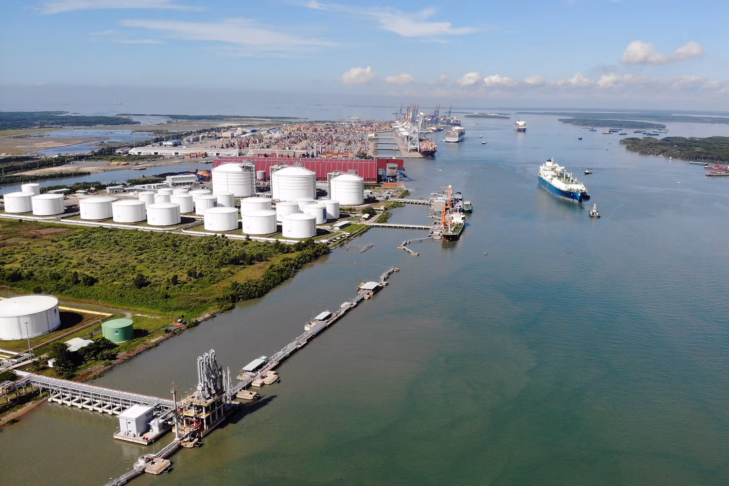 Kho cảng LNG Thị Vải Kho cảng LNG Thị Vải
