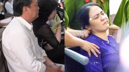 Tình nhân đăm chiêu, còn bà Liễu có lúc ngửa cổ gục trên thành ghế trước vành móng ngựa và khóc
