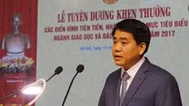 Chủ tịch Ủy ban nhân dân thành phố Hà Nội Nguyễn Đức Chung, ảnh: Thanh Hải / Báo Kinh tế &amp; Đô thị.