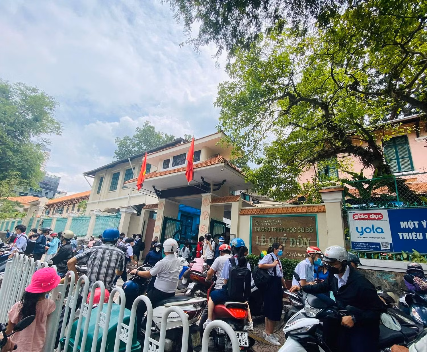 Trường trung học cơ sở Lê Quý Đôn, quận 3, Thành phố Hồ Chí Minh (ảnh minh họa: P.L) Trường trung học cơ sở Lê Quý Đôn, quận 3, Thành phố Hồ Chí Minh (ảnh minh họa: P.L)
