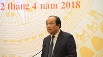 Bộ trưởng Chính phủ Mai Tiến Dũng (ảnh Trinh Phúc).