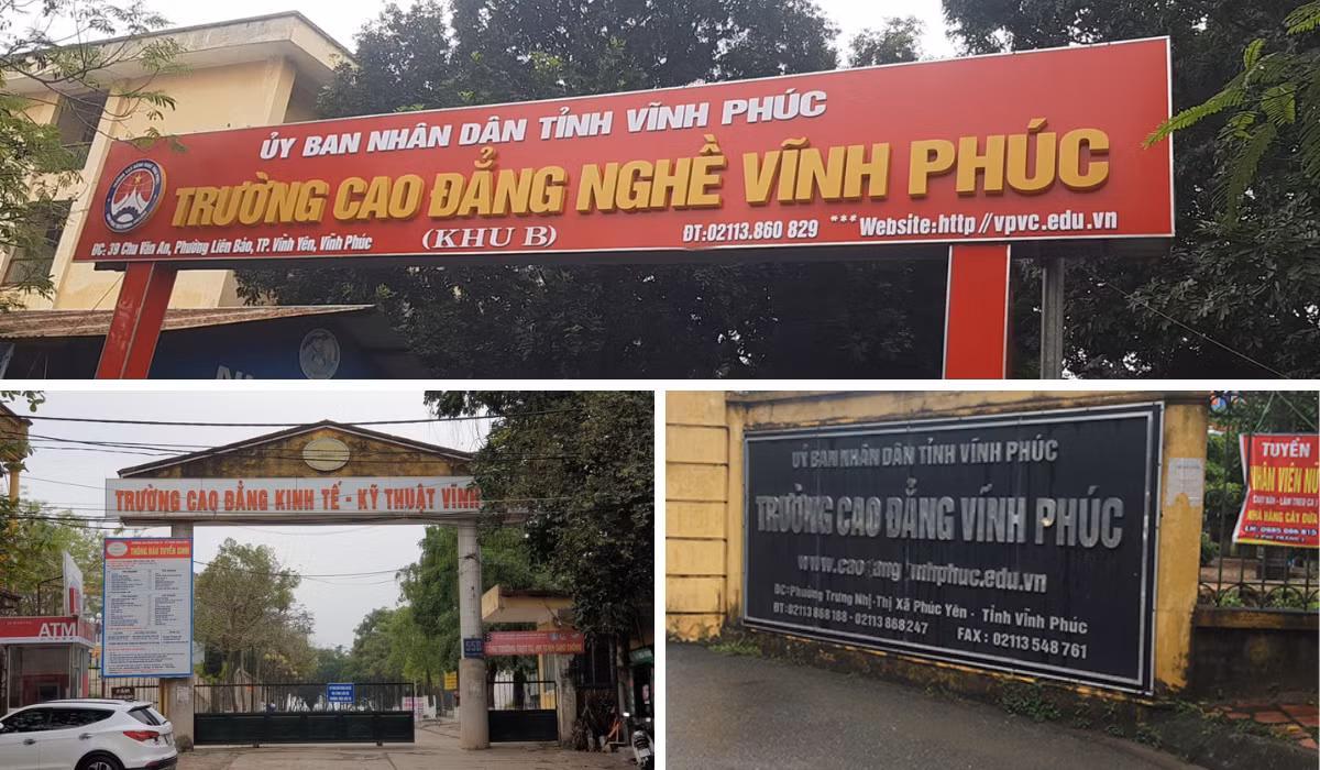 Theo Đề án 16, dự kiến 3 trường cao đẳng trên địa bàn tỉnh Vĩnh Phúc sẽ được sáp nhập lại chỉ còn 1 đầu mối đào tạo nghề công lập. Ảnh: DN