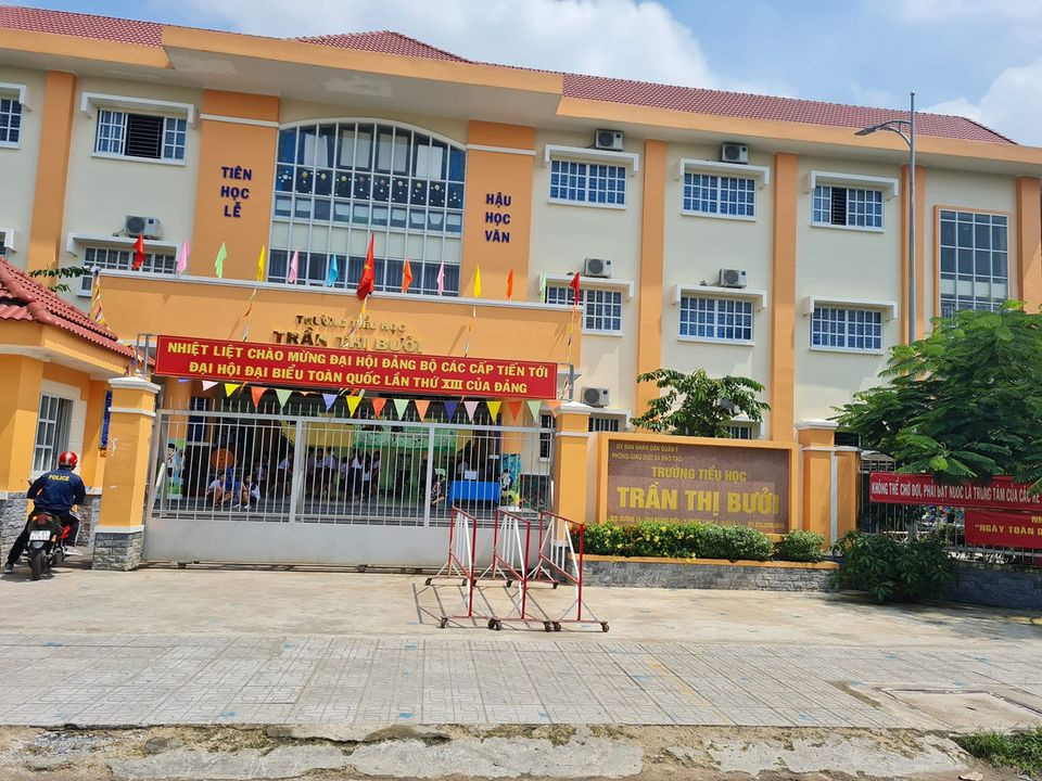 Trường tiểu học Trần Thị Bưởi, quận 9, Thành phố Hồ Chí Minh (ảnh: P.L)