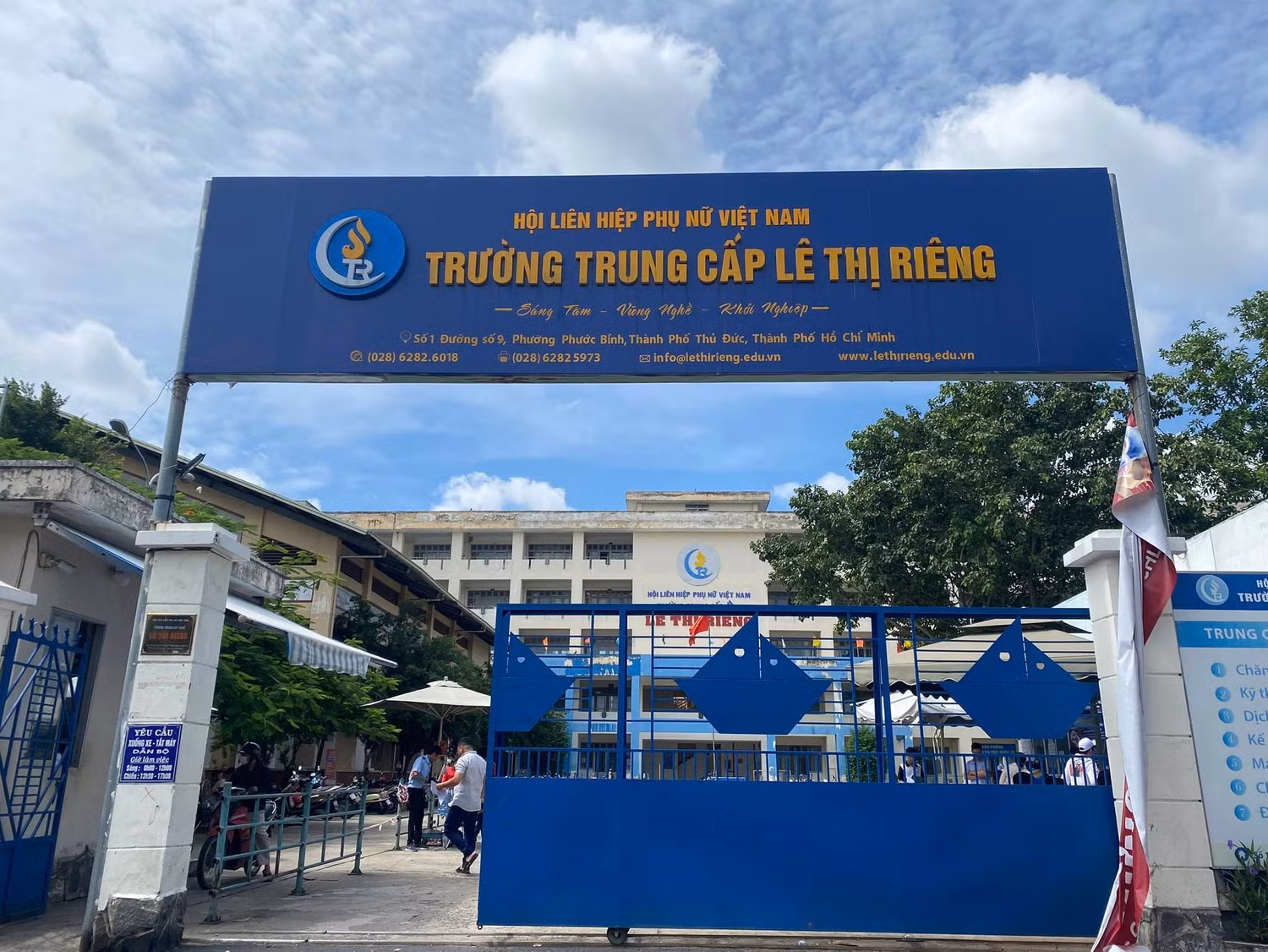 Trường trung cấp Lê Thị Riêng, thành phố Thủ Đức, Thành phố Hồ Chí Minh (ảnh minh họa: VD)