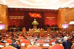Hội nghị lần thứ sáu Khóa XII. Ảnh minh họa: TTXVN.