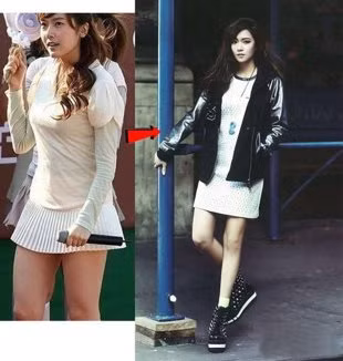 Ca sĩ của nhóm NSD Jessica cũng đã có được vóc dáng gợi cảm từ khi cô gia nhập ban nhạc nữ đình đám châu Á. Ca sĩ của nhóm NSD Jessica cũng đã có được vóc dáng gợi cảm từ khi cô gia nhập ban nhạc nữ đình đám châu Á.