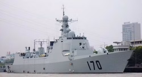 Tàu khu trục tên lửa Lan Châu số hiệu 170 Type 052C của Hạm đội Nam Hải, Hải quân Trung Quốc Tàu khu trục tên lửa Lan Châu số hiệu 170 Type 052C của Hạm đội Nam Hải, Hải quân Trung Quốc