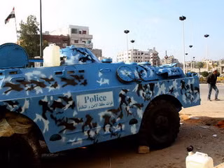 Xe thiết giáp của lực lượng an ninh Syria - Ảnh: AFP Xe thiết giáp của lực lượng an ninh Syria - Ảnh: AFP
