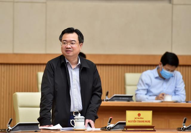 Bộ trưởng Xây dựng Nguyễn Thanh Nghị nhấn mạnh việc đẩy nhanh tiến độ là cần thiết, nhưng cần hết sức quan tâm đến chất lượng. Ảnh: VGP/Đức Tuân