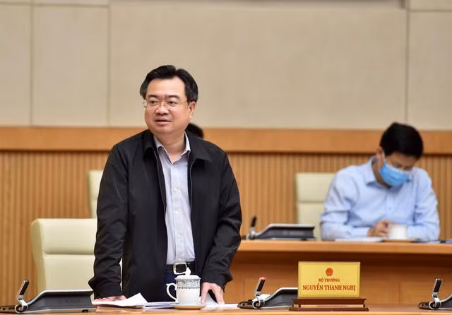 Bộ trưởng Xây dựng Nguyễn Thanh Nghị nhấn mạnh việc đẩy nhanh tiến độ là cần thiết, nhưng cần hết sức quan tâm đến chất lượng. Ảnh: VGP/Đức Tuân