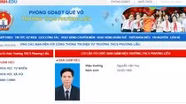Hiệu trưởng Trường Trung học cơ sở Phương Liễu bị tố sai phạm từ năm 2011 và năm 2017 kết luận của Ủy ban nhân dân huyện Quế Võ về những sai phạm như tham ô, tham nhũng tiền của học sinh và ngân sách, nhưng đến nay vẫn làm hiệu trưởng và không hề bị xử lý. Ảnh: Chụp từ cổng thông tin điện tử Phòng Giáo dục và Đào tạo Quế Võ.