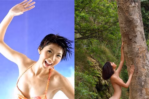 Trước khi nude vì "yêu thiên nhiên", Ngọc Quyên là người mẫu không mấy tiếng tăm.