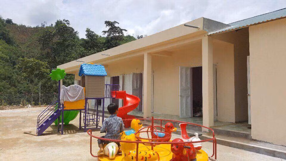 Cố nhà giáo đã không đợi được đến lúc ngôi trường mới mang theo tâm nguyện của ông được hoàn thiện.