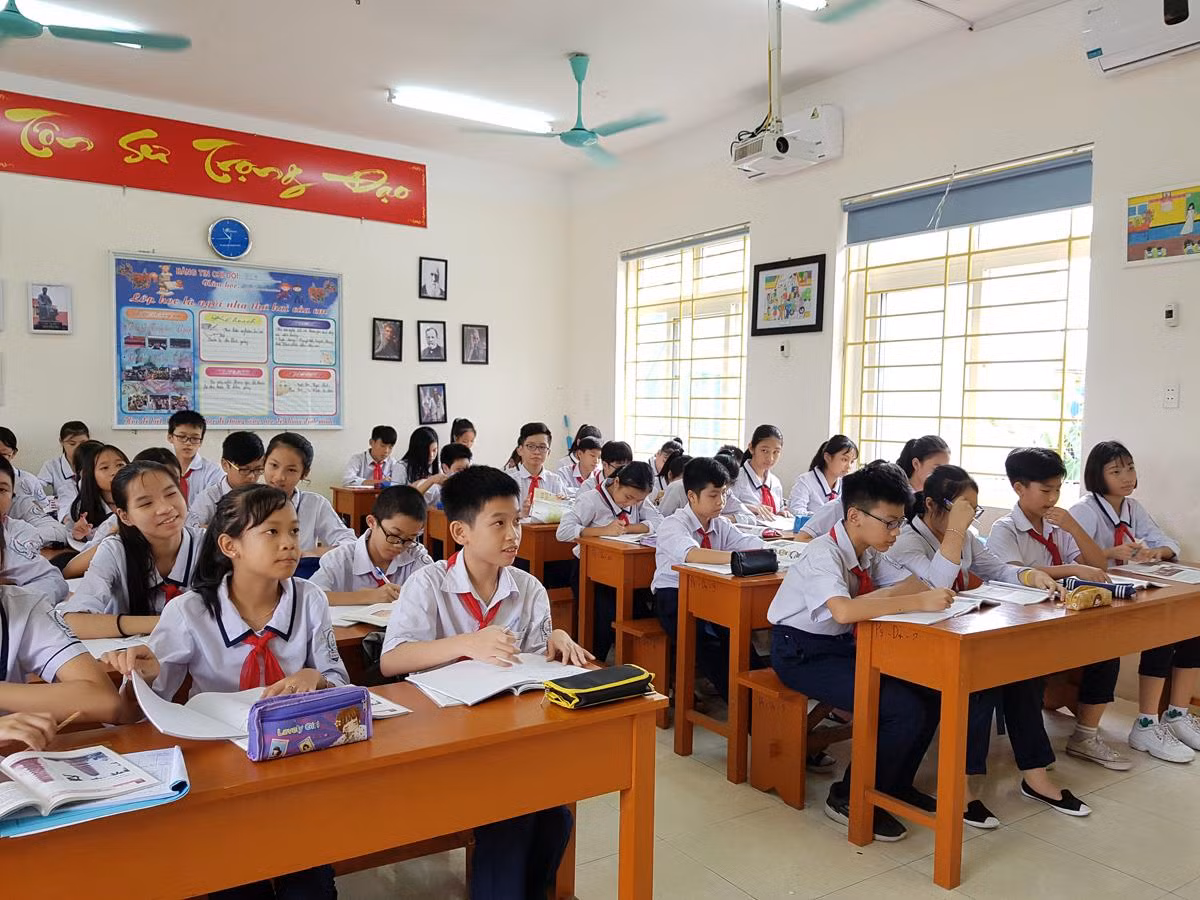 Đến năm 2021, thành phố Hải Phòng sẽ miễn học phí cho học sinh bậc mầm non đến Trung học phổ thông (Ảnh: Lã Tiến)