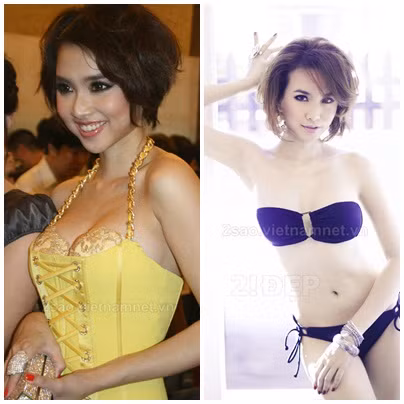 Sau khi phẫu thuật, vòng 1 của Đinh Ngọc Diệp đã trở nên gợi cảm, quyến rũ hơn rất nhiều. Sau khi phẫu thuật, vòng 1 của Đinh Ngọc Diệp đã trở nên gợi cảm, quyến rũ hơn rất nhiều.