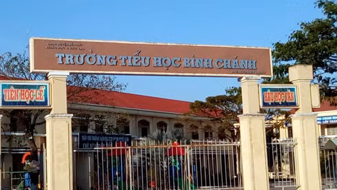 Trường Tiểu học Bình Chánh. (Ảnh: H.L) Trường Tiểu học Bình Chánh. (Ảnh: H.L)